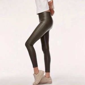 Wilfred Free faux leather leggings